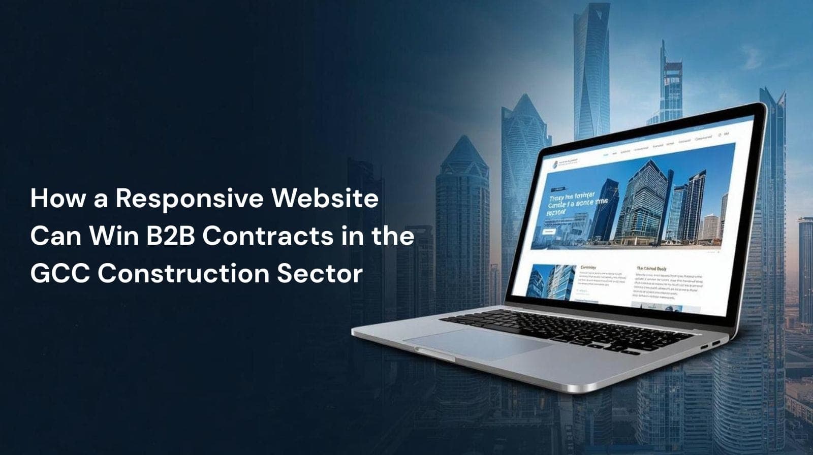 How a Responsive Website Can Win B2B Contracts in the GCC Construction Sector
