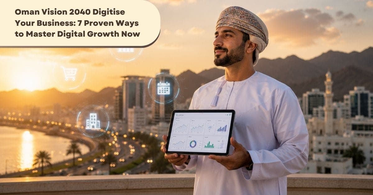 Oman Vision 2040 digitise your business