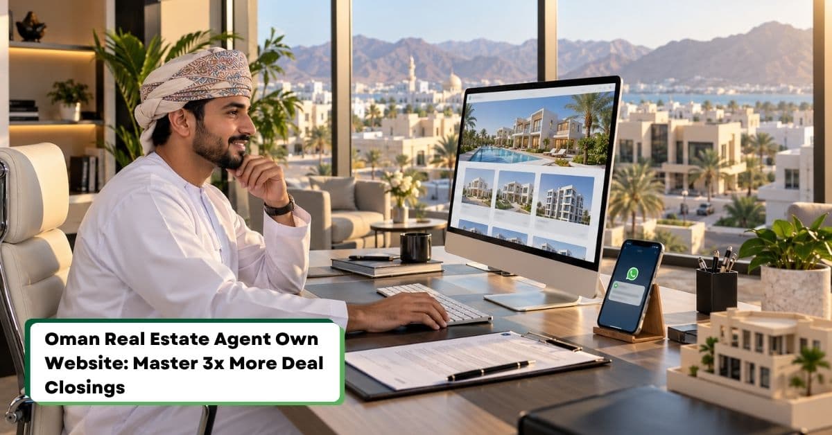 Oman Real Estate Agent Own Website